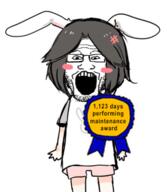 4chan award blush clothes glasses hair hiroyuki open_mouth soyjak stubble variant:markiplier_soyjak // 282x324 // 71.9KB