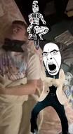 2soyjaks UB3R animated anus ass biting_lip choking closed_mouth creepy dance dead death evil gangnam_style glasses meta:gore nazism nsfw ominous open_mouth pedophile penis sound soyjak strangling stubble subvariant:hornyson suffocation suicide swastika variant:cobson video // 548x1008, 37.6s // 1.8MB