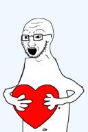 big_neck glasses hair heart holding_heart soyjak stubble variant:soyak // 681x1022 // 34.3KB