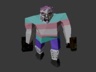 3d chainsaw flag flag:transgender_pride_flag full_body glasses hammer mustache ogre_(quake) open_mouth purple_hair quake soyjak stubble tranny variant:bernd // 960x720 // 460.7KB