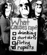 black_and_white checkmark dark evil meta:dailyjak monochrome picket poll protest rape sign subvariant:hornyson three variant:cobson // 735x866 // 544.3KB