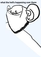 ear looking_to_the_left smile soyjak stretched stubble subvariant:quimpish_quoyak_stears text transparent_background variant:impish_soyak_ears // 368x517 // 35.2KB