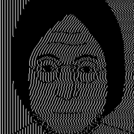 animated dotjak eyebrows forehead_lines glasses hair mouth_closed moving_dots nose soyjak stubble variant:lennonjak // 256x341 // 493.3KB