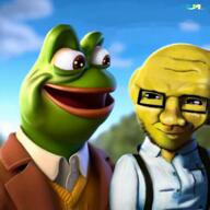 amphibian frog janny meta:ai_generated nas:pepe pepe pepe_the_frog pepelaugh sexy_janny subnas:pepelaugh subvariant:soyak_(smug) variant:soyak video