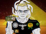 a10_eyes adygea aryan award blond blue_eyes circassia circassian edit flag:adygea irl_background phone subvariant:muscular_chud variant:chudjak vein video white_skin ziggercoal // 640x480, 13s // 2.4MB