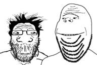 are_you_soying_what_im_soying retarded subvariant:wholesome_soyjak variant:gapejak variant:markiplier_soyjak // 1200x800 // 147.9KB