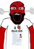 1253 1852 1909 1923 1939 1942 1993 2013 2023 angry arm auto_generated beard clothes country glasses march march_20 open_mouth red soyjak steam subvariant:science_lover text variant:markiplier_soyjak wikipedia // 1440x2096 // 623.5KB