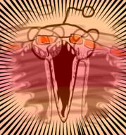 3soyjaks antenna deformed distorted ear glasses open_mouth red red_eyes reddit soyjak stretched_mouth stubble variant:snoojak // 1400x1500 // 1.3MB