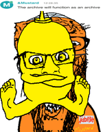 irc jubille_(user) meta:namefags mustard mustard_(user) name_tag namefags pattern_recognition subvariant:condiment variant:feraljak variant:maxjak // 574x752 // 133.9KB