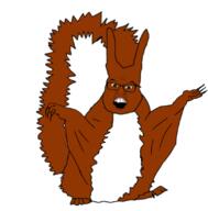 animal flying_squirrel full_body series:animaljaks subvariant:feralsquirrel subvariant:fingerboy trend:squirreljakking variant:feraljak // 1080x1098 // 325.6KB