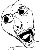 baldi baldis_basics glasses open_mouth soyjak stubble variant:unknown // 718x914 // 26.8KB