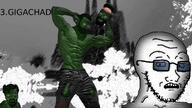 gigachad halloween meta:soytober meta:soytober2025 nas:gigachad scared subvariant:soyak_(concerned) variant:feraljak variant:soyak zombie zombies // 1280x720 // 654.1KB