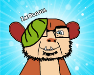 beard blue_eyes buck_(ice_age) glasses leaf meta:namefags olgol_(user) profile_picture remastered smiling_face soyjak subvariant:olgolstein teeth variant:cobson // 1025x817 // 283.1KB