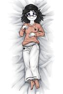 artist:sleep_chvd avengers beanie blush brown_shirt cute cute_girl girl glasses hair nentendo_switch soy soylent soylent_(cacao) variant:soytan video_game videogame videogames woman // 1000x1488 // 847.0KB