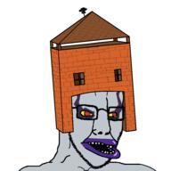 auschitz glasses gray_skin meta:tagme mutt nose op_is_a_retarded_lazy_faggot_for_not_tagging_his_own_shit open_mouth red_eyes stubble tower variant:chudjak yellow_sclera // 1920x1920 // 81.4KB