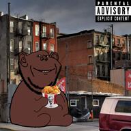 black_skin chicken drum_n_bass irl_background kfc nigger smile subvariant:impdrink variant:impish_soyak_ears // 720x720, 31s // 4.5MB