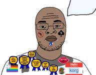 amphibian award bald bbc bbc_slut beard eyebrows frog gay gayreece gayreek glasses greece hazbin_hotel korg_(namefag) lgbt lgbt_flag looking_at_you nas:pepe neanderthal pepe pepe_the_frog skajyos slopjak sonic_the_hedgehog soyjak spade speech_bubble sweating turkiye variant:skajyosjak // 1642x1287 // 315.9KB
