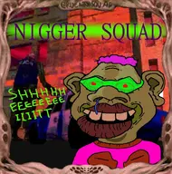 black_skin cruelty_squad green_glasses nas:tyrone nigger pink_hair pink_shirt police sheeeit // 911x920 // 239.7KB