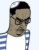 brown_skin clothes hair hat jewish_nose judaism jude kike kippah nose series:yehudyakim star_of_david subvariant:chudjak_seething tallit variant:chudjak // 1240x1568 // 40.4KB