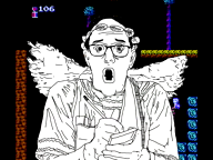 arm avgn clothes ear glasses hair hand holding_object james_rolfe kid_icarus music nes nintendo open_mouth soyjak variant:nasalirrigation video video_game wing // 640x480, 12.8s // 3.3MB