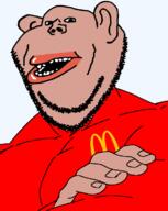 amerimutt black_sclera brown clothes ear lips mcdonalds skin subvariant:hulkjak subvariant:impish_amerimutt variant:impish_soyak_ears // 614x771 // 37.9KB