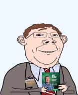 aipac aipac_tracker blue_eyes brown_hair button clothes collared_shirt constitution curly_hair ear flag flag:united_states hair hand holding_object israel kentucky necktie politics republican smile soyjak star_(symbol) suit suit_and_tie text thomas_massie track_aipac united_states variant:protestantjak white_skin zionism // 1472x1801 // 448.0KB