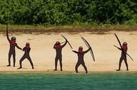 5soyjaks beach black_skin bloodshot_eyes bow crying full_body glasses hair india irl_background jartycuck meta:tagme nigger north_sentinel_island plant red_lips sea stick subvariant:jartycuck subvariant:patrick tribe variant:chudjak // 2048x1358 // 1.2MB