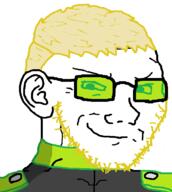 Quote1488_(user) aryan blond glasses green yellow_beard // 632x704 // 25.1KB