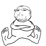 closed_mouth foot full_body soyjak subvariant:massjak variant:gapejak white_background white_skin // 400x400 // 9.9KB