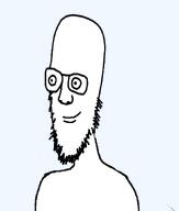 beard glasses neck series:the_big_9_theory shoulder skinny smile stubble variant:headjak // 731x860 // 10.2KB