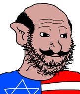 amerimutt beard fat flag:united_states mustache mutt nas:amerimutt nas:wojak star_of_david variant:wojak woahjack // 770x906 // 25.7KB