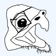 'o bird chicken chicken_factory_('o) glasses stubble variant:unknown // 281x281 // 9.9KB