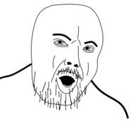 mustache open_mouth sam_hyde soyjak stubble variant:unknown // 523x468 // 34.5KB