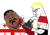 aryan crying death egypt eyes_like_the_o-o-cean flag:egypt flag:georgia_(country) georgia gore meta:countrywars nigger subvariant:chainsaw_bernd variant:bernd variant:chudjak yellow_teeth // 1238x872 // 233.2KB