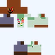 minecraft minecraft_skin pixel_art pixelated slopjak subvariant:mexiaryan warrior-z_(user) // 64x64 // 951