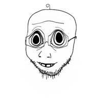 baby caca deformed smile soyjak subvariant:liam variant:jagjak // 1280x1280 // 440.4KB