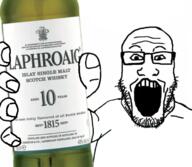 alcohol arm glass glasses hand holding_object open_mouth soyjak stubble text variant:markiplier_soyjak // 680x593 // 346.0KB