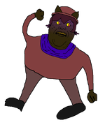 animal brown_skin cat cat_ear clothes fat full_body hair hat jimbo_(namefag) jimbo_(user) looking_to_the_left meta:namefags namefags niko niko_(oneshot) oneshot oneshot_pedo_nigger running scared shitskin trend:slopjak variant:alicia whisker yellow_teeth // 748x900 // 100.6KB