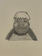 black_and_white black_skin brown_skin drawing drawn nate nigger subvariant:hunky_twink_sex_machine variant:alicia // 850x1133 // 835.0KB