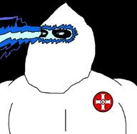 artist:mick blood_drop_cross electricity hood kkk laser_eyes lightning mask subvariant:mexiaryan variant:meximutt // 886x872 // 30.6KB