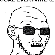 coal ear glasses half_open_mouth scared soyjak stubble subvariant:soyak_(concerned) text variant:soyak why_do_i_see_coal_everywhere // 708x1000 // 79.9KB