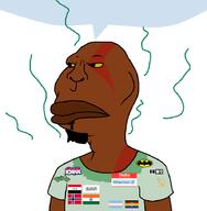 adams_apple afghanistan batman bnwo brimmiest_comments_section☣️☣️☣️_do_not_enter☣️☣️☣️ brown_skin closed_mouth clothes communism disgusting flag flag:iraq flag:lgbt_philedelphia flag:norway flag:taliban flag:transgender_pride_flag fnf_pedo friday_night_funkin' god_of_war green_shirt hammer hammer_and_sickle hello_my_name_is_(sticker) india iraq norway pedophile poop rule34 shitskin sickle smell smelling soyjak speech_bubble star_(symbol) subvariant:brazilmutt taliban text tranny tshirt variant:meximutt warrior-z_(user) // 888x909 // 67.2KB