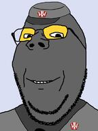 beard clothes glasses grey_skin hat kolyma smile soot soot_colors soyjak soyjak_party stubble subvariant:wholesome_soyjak variant:gapejak // 600x800 // 49.2KB