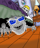 4soyjaks ack ack! admin_6 bed blue_eys earth emblem:soyjak_party flag:transgender_pride_flag glasses grey_skin lampshade logo nails nate planet rope shading shadow smile soy soyjak_party soylent sproke squinted_eyes stubble subvariant:doctos subvariant:feralgrin subvariant:soyak_front teeth_showing tranny troon troonella variant:bernd variant:feraljak variant:impish_soyak_ears variant:soyak white_skin window wrinkles yellow_hair // 1074x1280 // 598.2KB