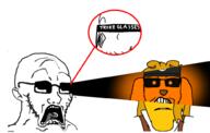 06eb 2soyjaks Fdl closed_mouth ear femjanny frootist_new_order glasses janny op_is_a_retarded_lazy_faggot_for_not_tagging_his_own_shit open_mouth shocked side_profile side_view stubble subvariant:doctos surprised trvke variant:markiplier_soyjak variant:soyak // 1000x635 // 183.5KB