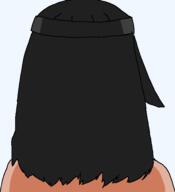 back hair looking_away template transparent_background variant:soytan // 531x583 // 15.9KB