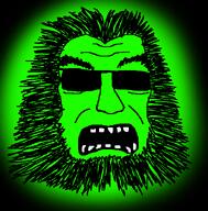 agent central_inteligence_agency glasses glowing glownigger green_skin sunglasses trend:glowie variant:soydoz // 600x610 // 185.8KB