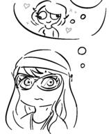 closed_mouth clothes derpina female glasses hair rage_comic thought_bubble variant:soytan // 465x569 // 49.6KB