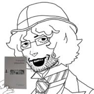 book bégaudeau devil_summoner docpokmon gougnafier misomuse mr_pwasson pwasson raidou_kuzunoha shin_megami_tensei smt soyjak twitter wojak // 2042x2048 // 1.9MB