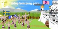 animal animated arm banner bird bitchute bloodshot_eyes buff camp castle chad chad_thundercock clothes country crying drawn_background eagle feminism flag forest frog glasses hand hands_up large_eyebrows mountain multiple_soyjaks nordic_chad open_mouth pepe phone porn shaking shorts soyjak speech_bubble stretched_mouth stubble sun sweden text variant:excited_soyjak variant:gapejak variant:markiplier_soyjak variant:soyak variant:tony_soprano_soyjak virgin_vs_chad // 1024x512 // 3.9MB